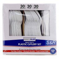 Member's Value Heavy Duty Plastic Cutlery 1 box 